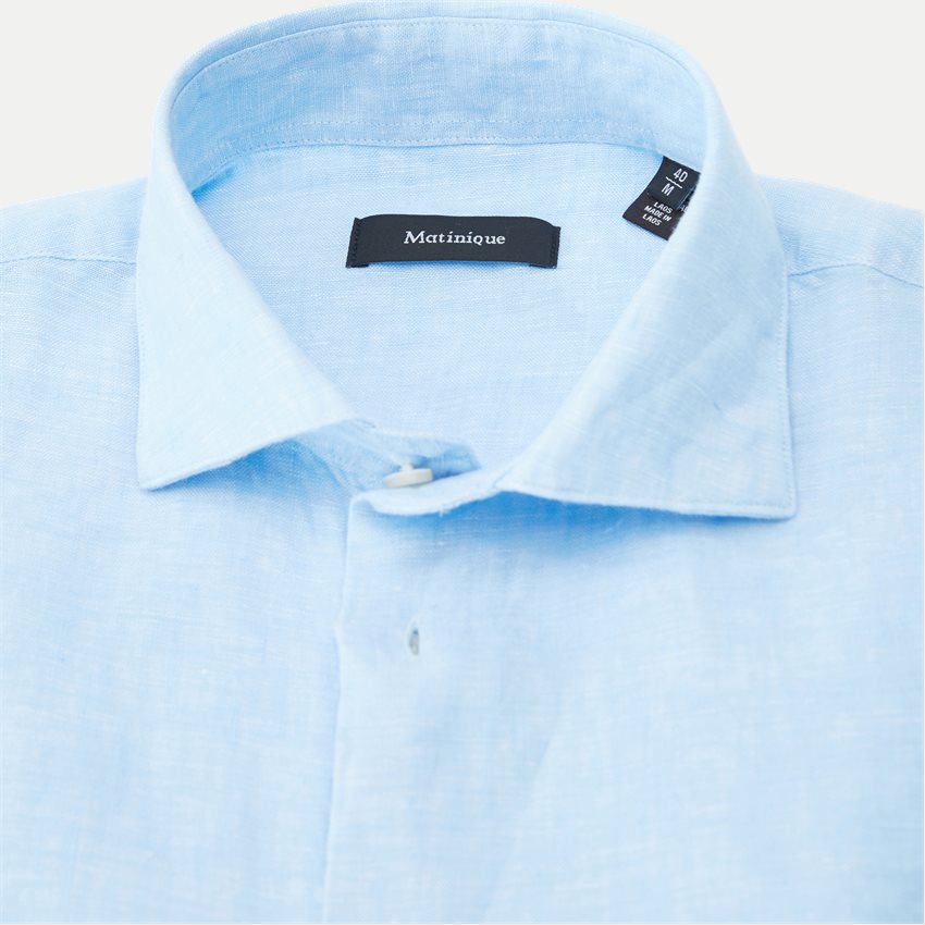 Matinique Shirts MARC SHORT 30205841 CHAMBRAY BLUE